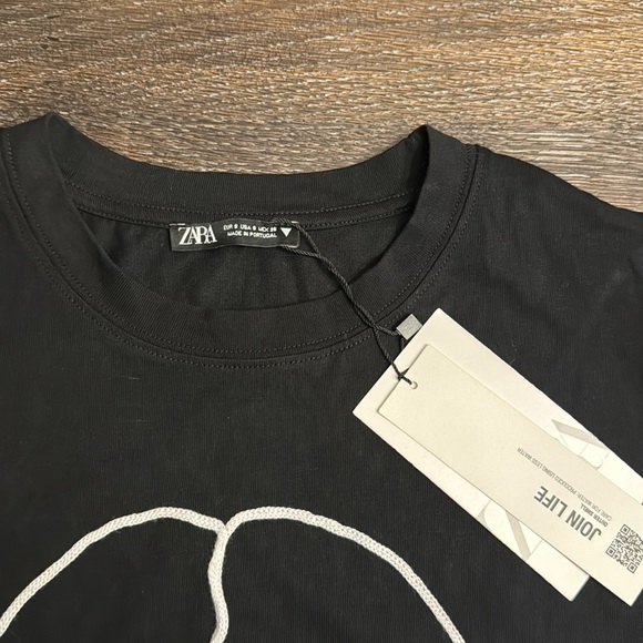 🟠 NWT ZARA TEE SIZE SMALL - Picture 5 of 6